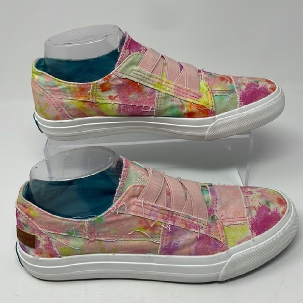 New/Never Worn! Blowfish Malibu “Marley” Pink Rainwater Slip-On Sneakers SIZE 8M - Picture 2 of 10